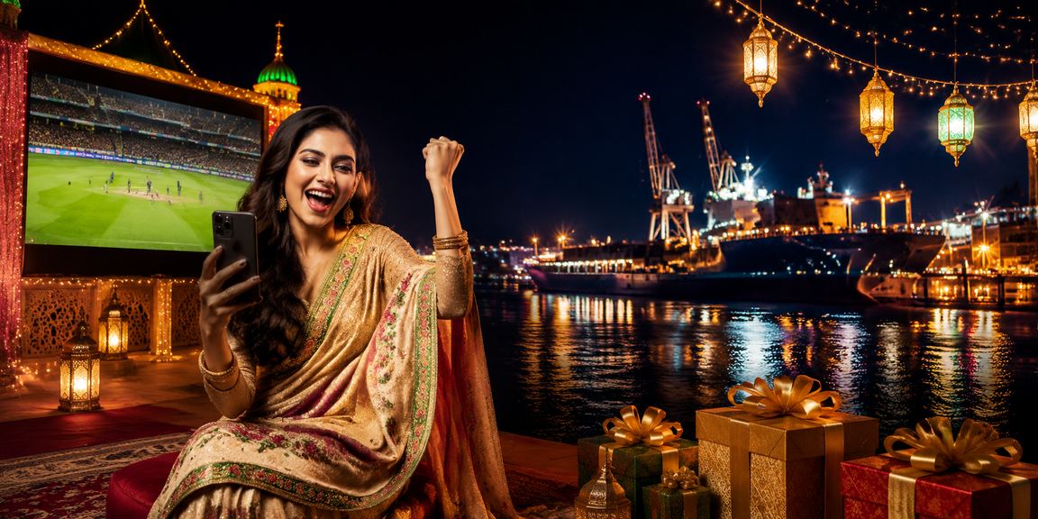 নারায়ণগঞ্জে ক্রিকেট বেটিং প্রোমোশন উপভোগ করছেন একজন বাংলাদেশি নারী